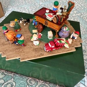 Hallmark Holiday Decor with Red and Green Accents